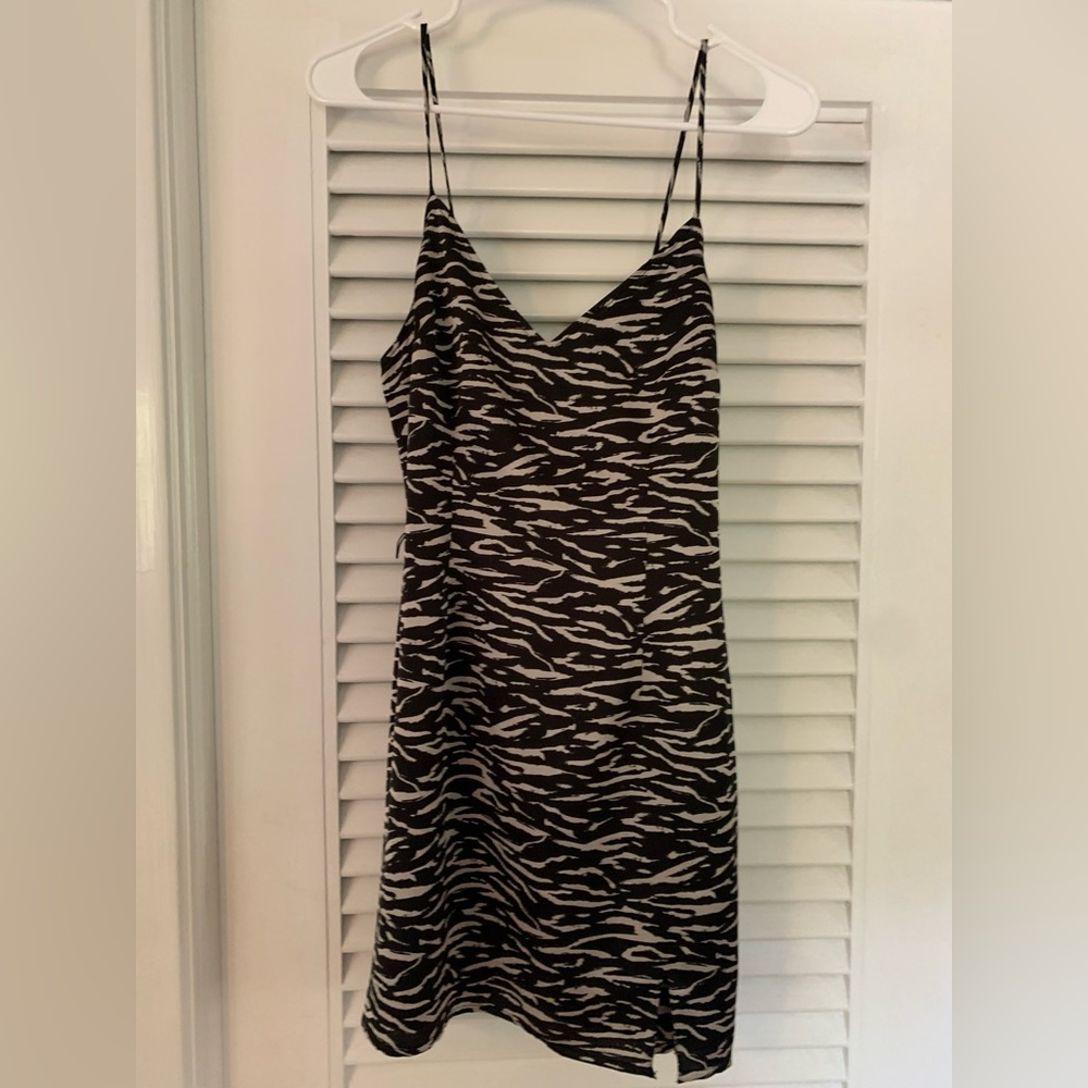Zebra mini dress!